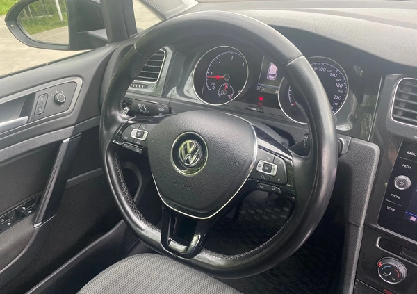 Volkswagen Golf cena 39850 przebieg: 297500, rok produkcji 2018 z Warszawa małe 781